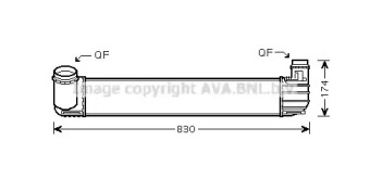 Теплообменник AVA QUALITY COOLING RTA4413