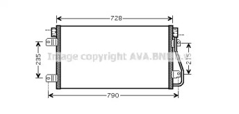 Конденсатор AVA QUALITY COOLING RTA5348