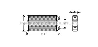 Теплообменник AVA QUALITY COOLING RTA6457