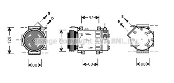 Компрессор AVA QUALITY COOLING RTAK039