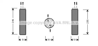 Осушитель AVA QUALITY COOLING RTD094