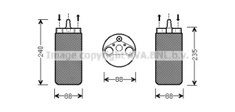 Осушитель AVA QUALITY COOLING RTD453