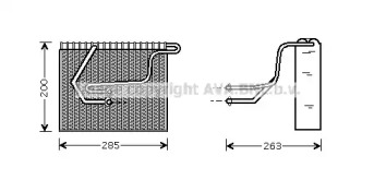 Испаритель AVA QUALITY COOLING RTV100