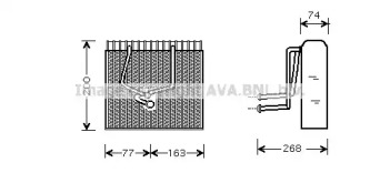 Испаритель AVA QUALITY COOLING RTV173