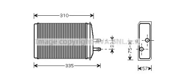 Теплообменник AVA QUALITY COOLING SA6016