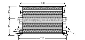 Теплообменник AVA QUALITY COOLING SB4047