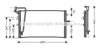 Конденсатор AVA QUALITY COOLING SB5039