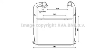 Теплообменник AVA QUALITY COOLING SC4028