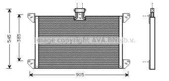 Конденсатор AVA QUALITY COOLING SC5008