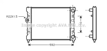 Теплообменник AVA QUALITY COOLING STA2024