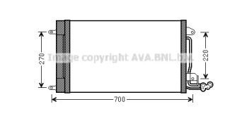 Конденсатор AVA QUALITY COOLING STA5038D