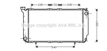 Теплообменник AVA QUALITY COOLING SU2010