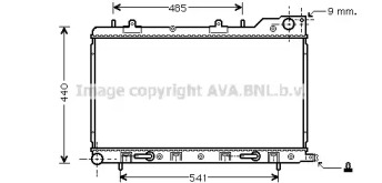 Теплообменник AVA QUALITY COOLING SU2054