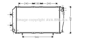 Теплообменник AVA QUALITY COOLING SU2055