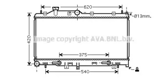 Теплообменник AVA QUALITY COOLING SU2068