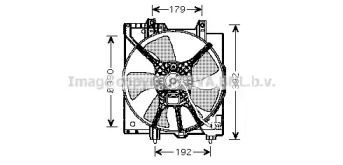 Вентилятор AVA QUALITY COOLING SU7509