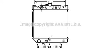 Теплообменник AVA QUALITY COOLING SZ2007