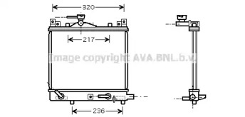 Теплообменник AVA QUALITY COOLING SZ2058