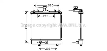 Теплообменник AVA QUALITY COOLING SZ2061