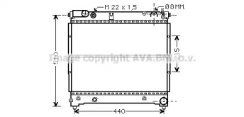 Теплообменник AVA QUALITY COOLING SZ2070