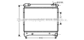 Теплообменник AVA QUALITY COOLING SZ2074