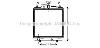 Теплообменник AVA QUALITY COOLING SZ2076