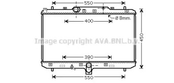 Теплообменник AVA QUALITY COOLING SZ2086