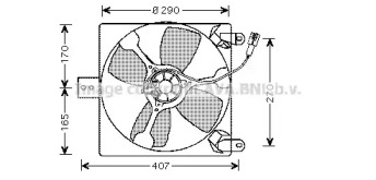 Вентилятор AVA QUALITY COOLING SZ7501