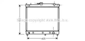 Теплообменник AVA QUALITY COOLING SZA2055