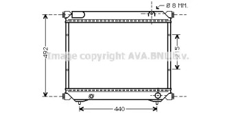 Теплообменник AVA QUALITY COOLING SZA2065