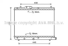 Теплообменник AVA QUALITY COOLING SZA2122