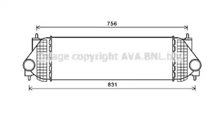 Теплообменник AVA QUALITY COOLING SZA4134