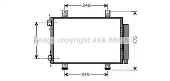 Конденсатор AVA QUALITY COOLING SZA5116D