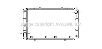 Теплообменник AVA QUALITY COOLING TO2011