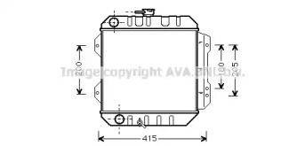 Теплообменник AVA QUALITY COOLING TO2016