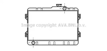 Теплообменник AVA QUALITY COOLING TO2043