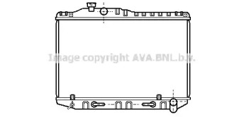 Теплообменник AVA QUALITY COOLING TO2059