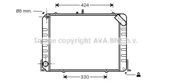 Теплообменник AVA QUALITY COOLING TO2139