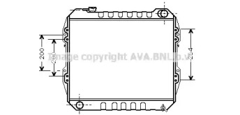 Теплообменник AVA QUALITY COOLING TO2164