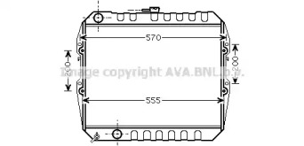 Теплообменник AVA QUALITY COOLING TO2183