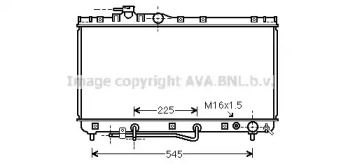 Теплообменник AVA QUALITY COOLING TO2184