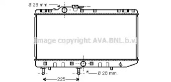 Теплообменник AVA QUALITY COOLING TO2210