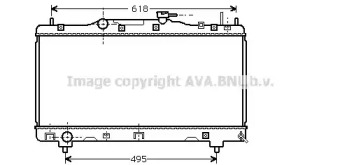 Теплообменник AVA QUALITY COOLING TO2256