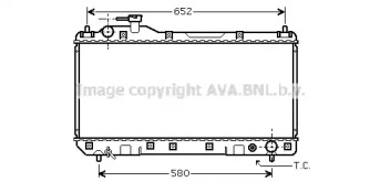 Теплообменник AVA QUALITY COOLING TO2297