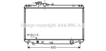 Теплообменник AVA QUALITY COOLING TO2347