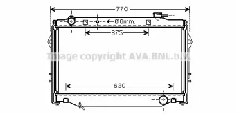 Теплообменник AVA QUALITY COOLING TO2375