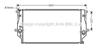 Теплообменник AVA QUALITY COOLING TO2401