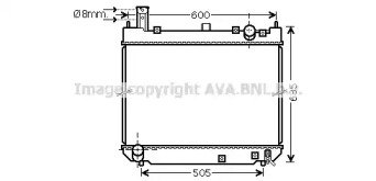 Теплообменник AVA QUALITY COOLING TO2488