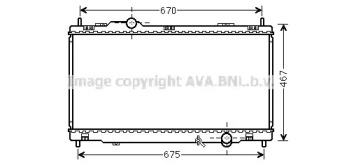 Теплообменник AVA QUALITY COOLING TO2495