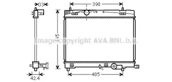 Теплообменник AVA QUALITY COOLING TO2498